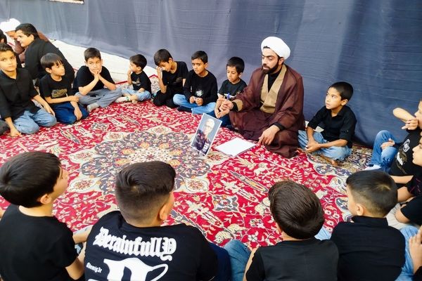 شور حسینی نوجوانان کاشمری در «انصار المهدی»