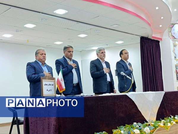جلسه مدیران مدارس در شهرستان خلیل آباد 