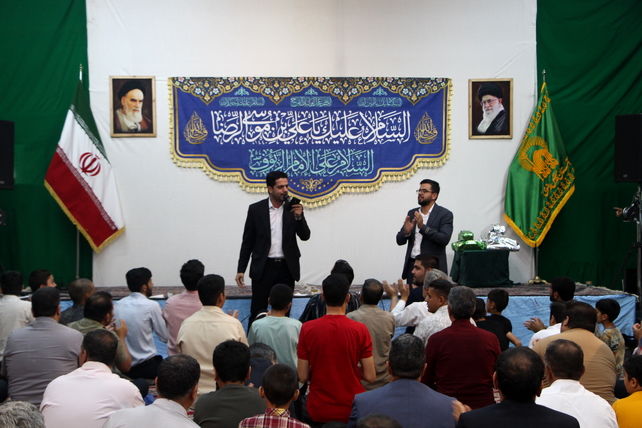جشن ولادت امام رضا(ع) در حسینیه سیدمحمد آقا یزد