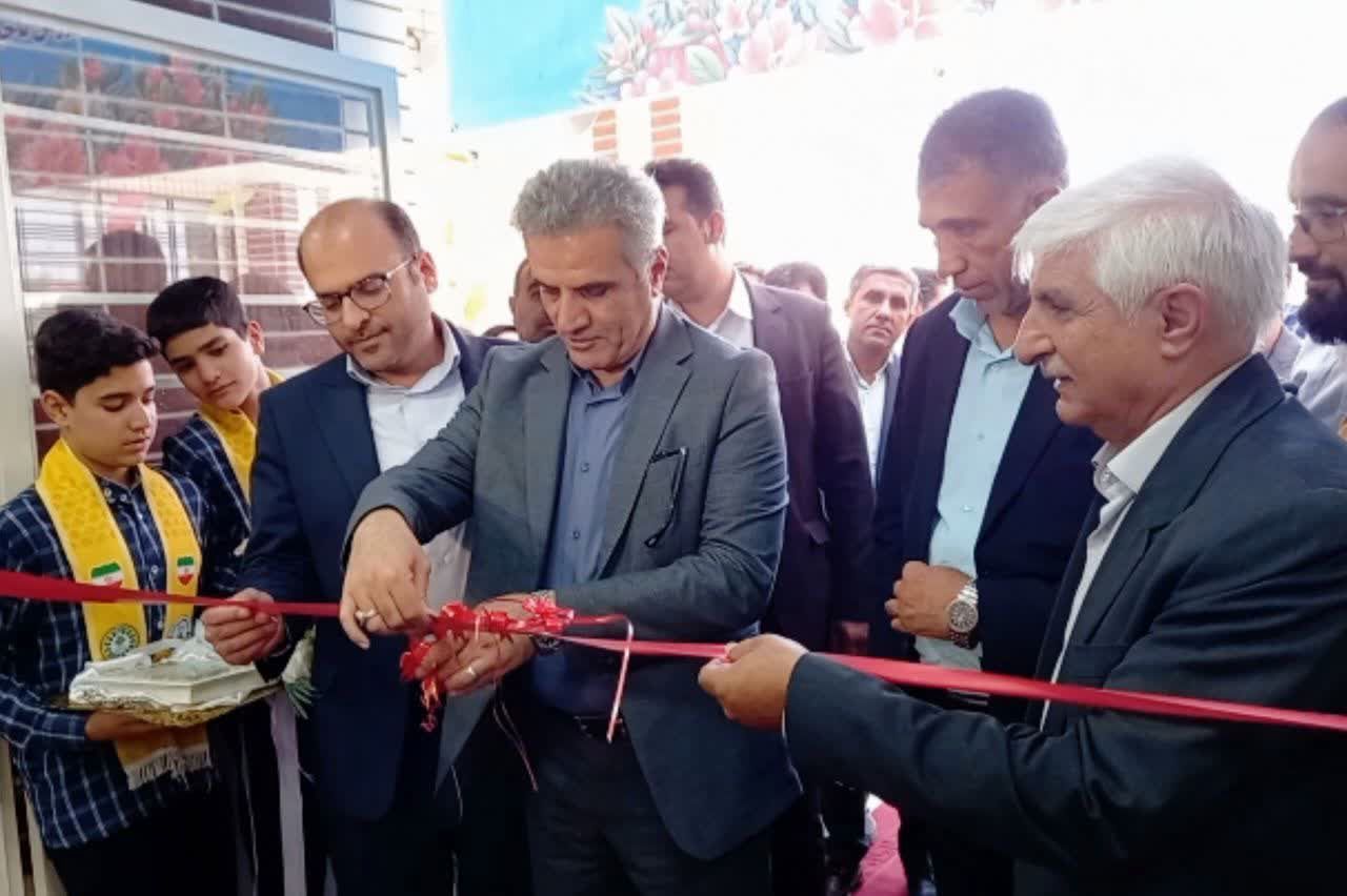 افتتاح آموزشگاه ۱۲ کلاسه حاج ابوالقاسم مصلح شیرازی ناحیه ۴ شیراز در راستای تحقق نهضت عدالت آموزشی