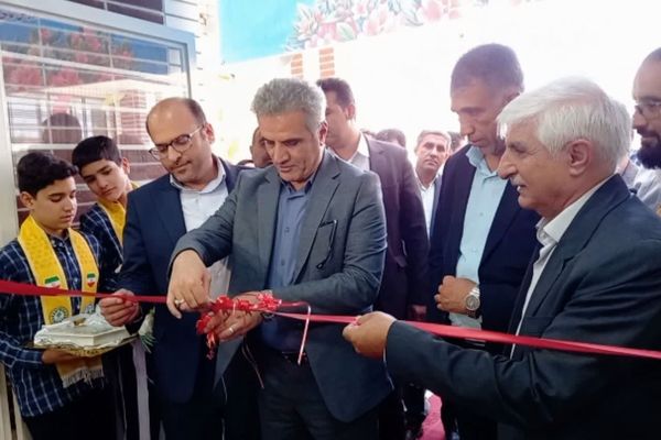 افتتاح آموزشگاه ۱۲ کلاسه حاج ابوالقاسم مصلح شیرازی ناحیه ۴ شیراز در راستای تحقق نهضت عدالت آموزشی