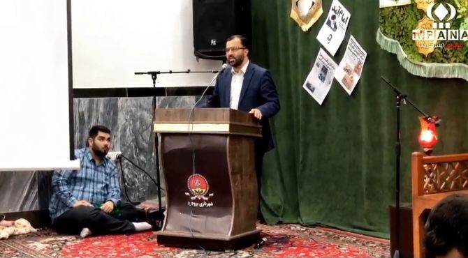 مراسم باشکوه انقلاب در حسینیه حضرت مهدی (قشلاق)  بروجرد