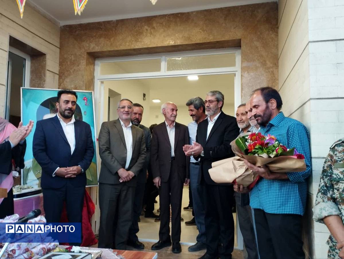 افتتاح و بهرهبرداری از دبستان شهید محمود تقی زاده روستای ون