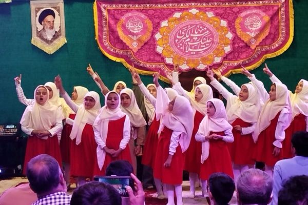 جشن میلاد حضرت زینب(س) در جوار شهدای گمنام شهرستان قدس