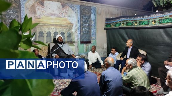 روضه خانگی در یکی از خانه کهن شهرستان کاشمر