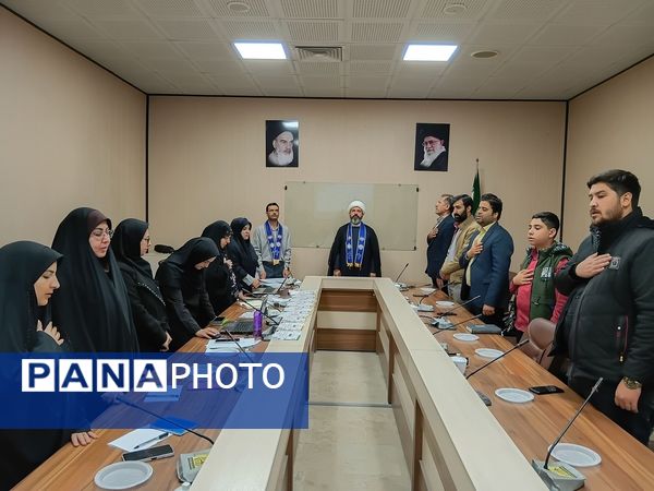 سومین نشست مسئولان و ماموران سازمان دانش‌آموزی استان البرز در کانون امام علی (ع) ناحیه یک کرج 