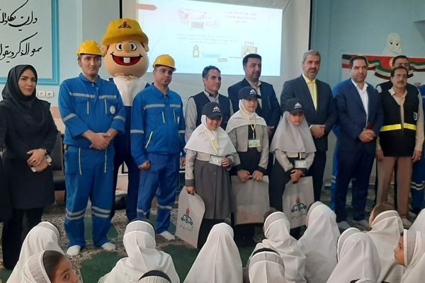  همیاران گاز در دبستان توفیق شهرستان رباط‌کریم
