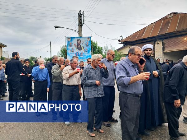 پیاده‌روی جاماندگان اربعین در قائمشهر 