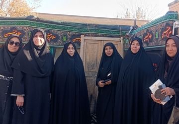  نمایشگاه با نام مادرم فاطمه(س) در دبیرستان مهر نیشابور