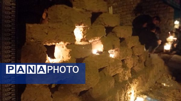 مراسم شام غریبان در شهر تیتکانلو