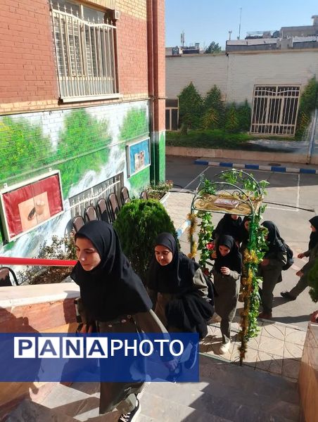 برگزاری مراسم بازگشایی مدارس در دبستان امید پرند و دبیرستان دخترانه شاهد رباط‌کریم