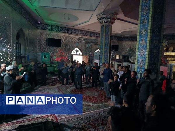 مراسم عزاداری شب هفتم محرم در نیشابور