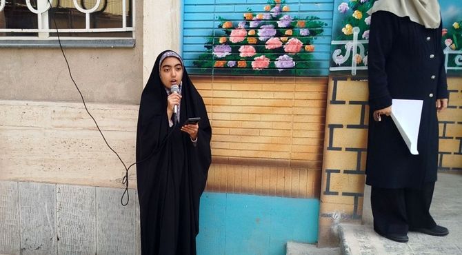 جشن جوانه ها در دبیرستان میرزا جعفر سروقدمشهد 