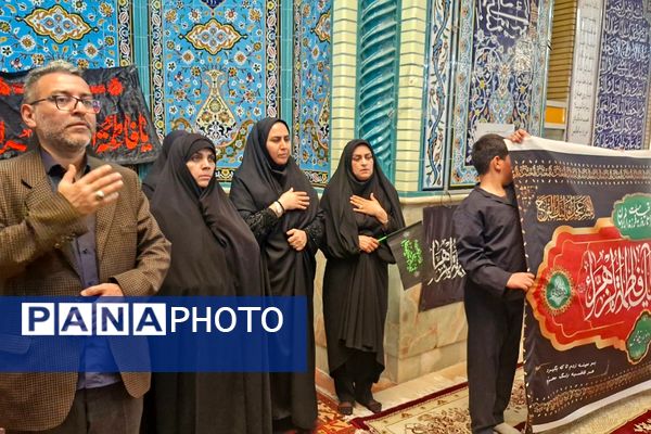 آیین عزاداری نو گلان فاطمی؛ از مسیر مدرسه میثاق تا مسجد امام حسن مجتبی (ع) فشافویه