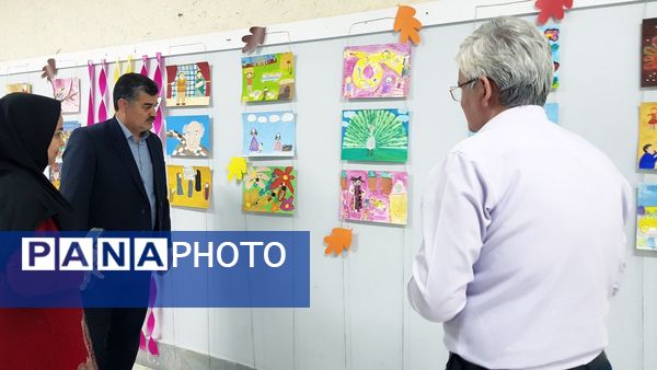 افتتاح نمایشگاه نقاشی کودک در شیروان 