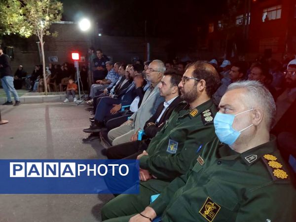 گرامیداشت ۲۲ شهید محله فردوسی خلیل‌آباد