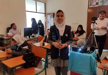 تجلیل از دانش‌آموزخبرنگاران پانای استان اردبیل
