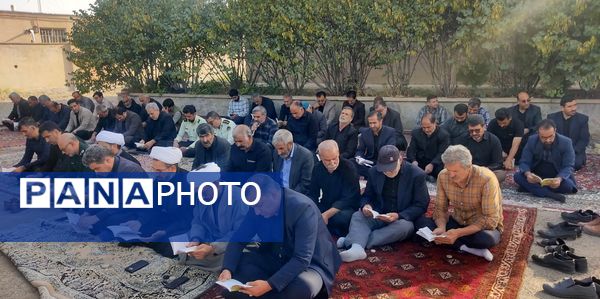 مراسم قرائت زیارت عاشورا در تیتکانلو