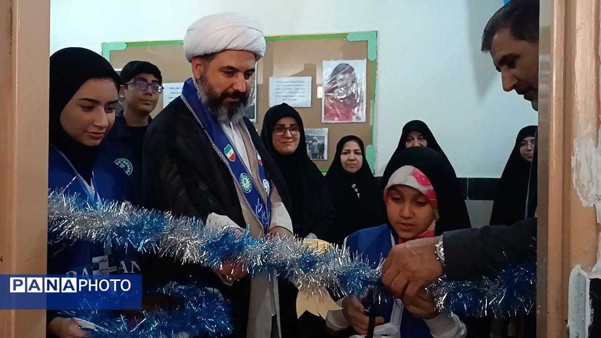 افتتاح اتاق خبرگزاری پانا سازمان دانشآموزی ناحیه ۴ کرج