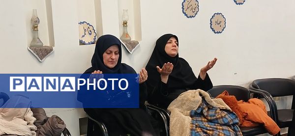 مراسم شهادت حضرت فاطمه زهرا(س) در دبیرستان شهید تیمسار فلاحی 
