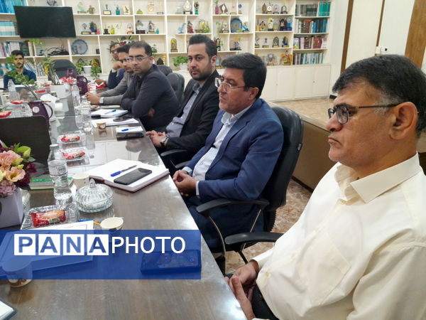 جلسه شورای اداری معاونت پرورشی و فرهنگی آموزش و پرورش استان بوشهر