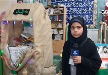 مراسم تجدید میثاق با شهدا در مسجد محمد رسول الله شهرضا