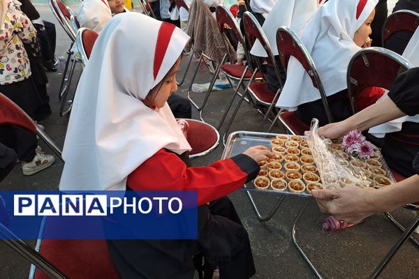 حال و هوای فاطمیه در مدرسه شادروان مهدیزاده