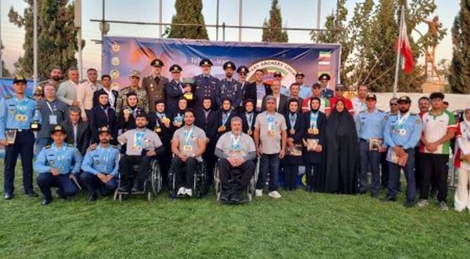 قهرمانی ایران در مسابقات تیراندازی با کمان ارتش‌های جهان