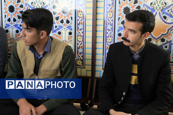 دیدار قائم مقام سازمان دانش‌آموزی کشور، با نماینده ولی فقیه در استان