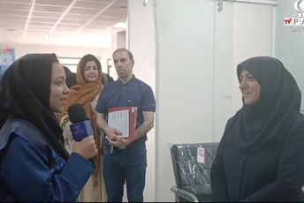 گزارش خبرنگاران پانا از روند ثبت نام پایه هفتم در مدرسه رحمت آئین یک 