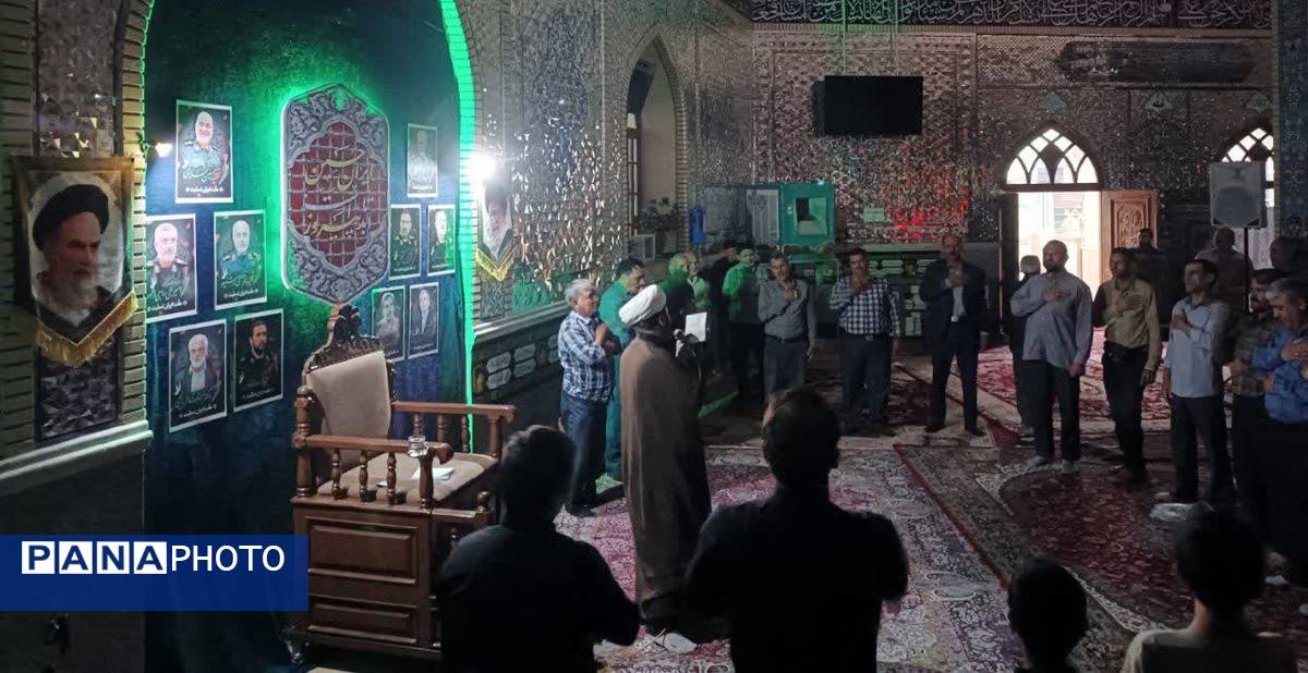 مراسم عزاداری شب هفتم محرم در نیشابور
