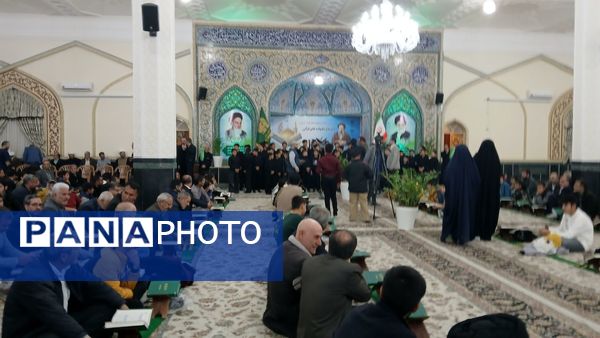 محفل انس با قرآن در شهرستان کاشمر