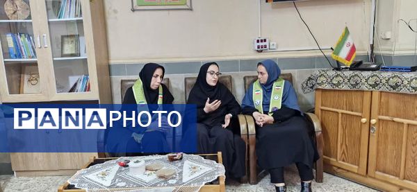 بازدید مدیر و ارزیاب سازمان دانش‌آموزی محمودآباد از دبستان تشکیلاتی عصمت