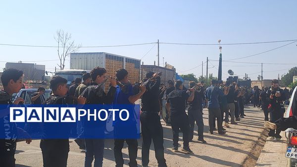 مراسم عزاداری و زنجیر زنی شهادت امام حسن مجتبی(ع) و رحلت پیامبر اکرم (ص) در  روستای کفکی خراسان رضوی