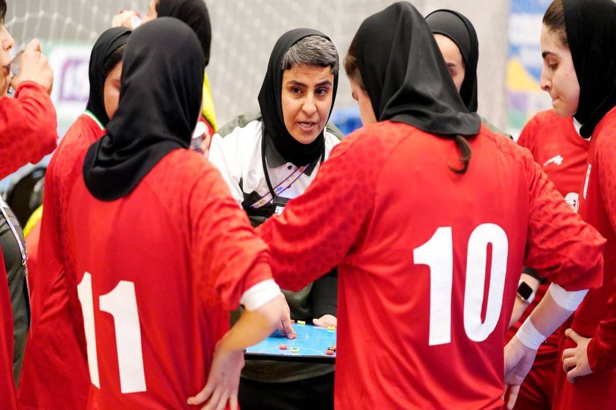 ناکامی تیم ملی فوتسال دانش‌آموزی دختران ایران در صعود از مرحله گروهی