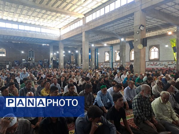 نماز جمعه در دهه سوم محرم در نیشابور