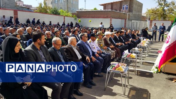افتتاح مدرسه ۶ کلاسه «بانو مهین شادمان»