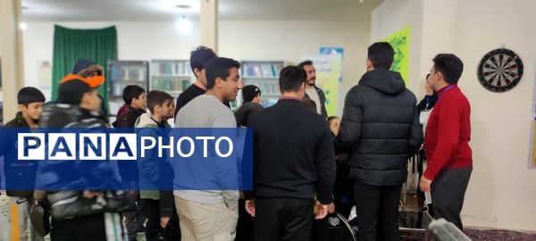 برگزاری مسابقه دارت در مسجد سجادیه شهر خانلق