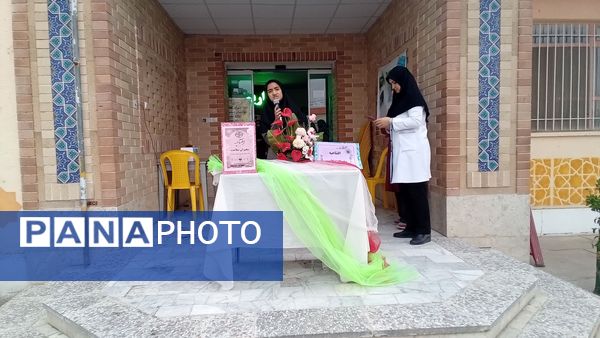 افتتاحیه سفیران سلامت دبیرستان نمونه اندیشه کاشمر 