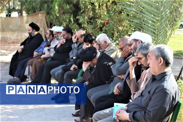 مراسم سالگرد تدفین شهدای گمنام موسسه علمی فرهنگی دارالحدیث قم