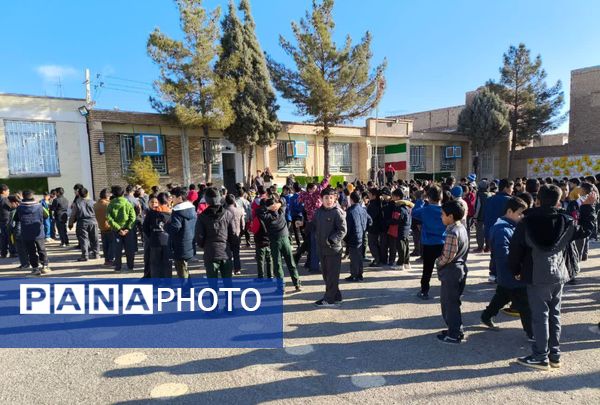 مراسم اعیاد شعبانیه در دبستان شهید پسندیده فدافن