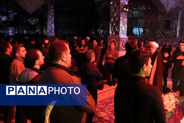 مراسم شب شهادت امام موسی کاظم (ع) در آستان مقدس امامزاده عباس بن موسی (ع) بجنورد 