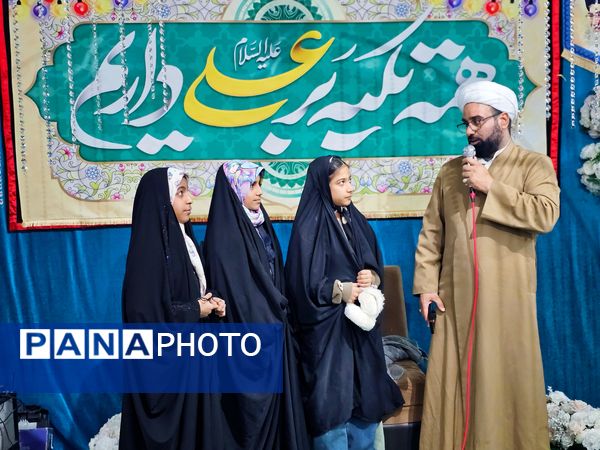 جشنی ماندگار در مهدیه عنبرآباد با طنین نام علی (ع)