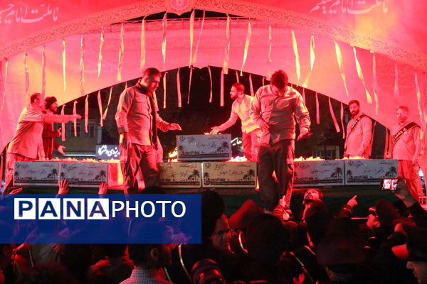 استقبال از شهدای گمنام در امامزاده سیدجعفر محمد یزد