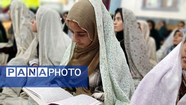 جوانه‌های بندگی در دیشموک؛ حضور پرشور دختران در اعتکاف