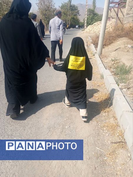 پیاده‌روی جاماندگان اربعین، راهیان کربلای ایران مشهداردهال