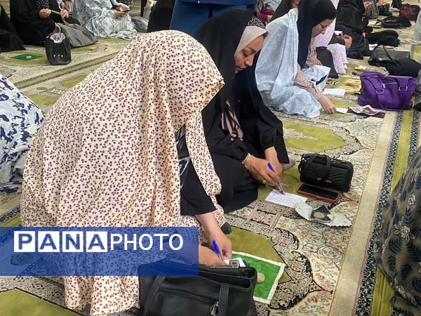 حضور جمعی از فرهنگیان مانه و سملقان در نماز عبادی سیاسی جمعه