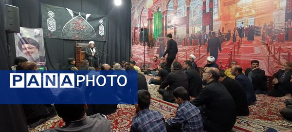 برگزاری مراسم عزاداری به‌مناسبت شهادت سید حسن نصرالله در خلیل آباد