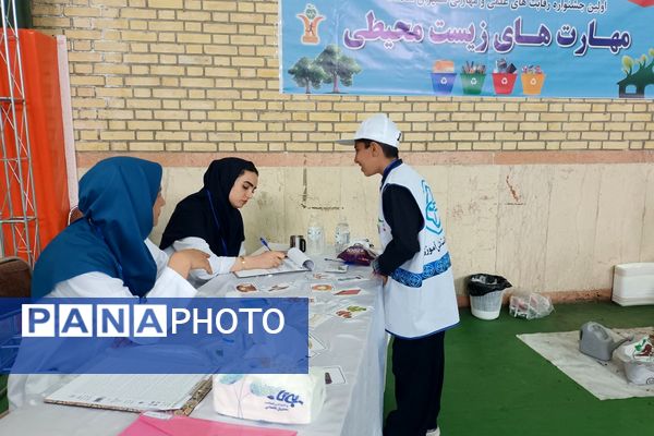 حضور سفیران سلامت ناحیه دو شهرری در اولین جشنواره علمی مهارتی 