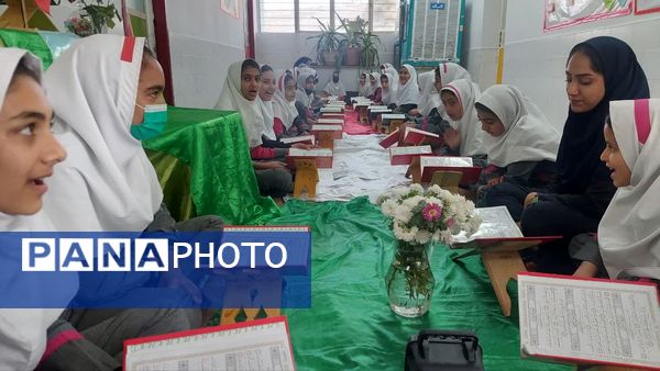 برگزاری محفل شمیم قرآن در مدارس خاتم 